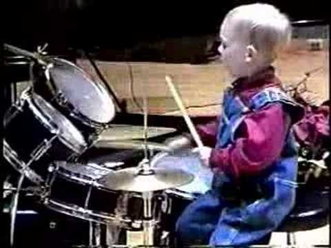 3 Year Old Drummer