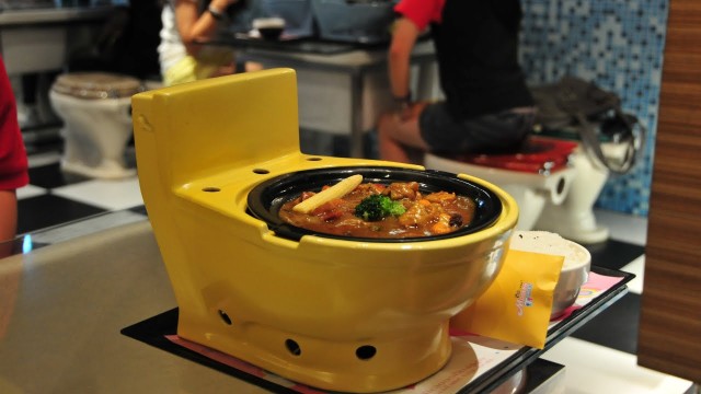 Bizarre Toilet-Themed Restaurant