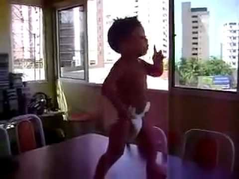 Dancing Baby Doing The Samba In Brazil