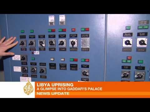 Inside Gaddafi’s bunker