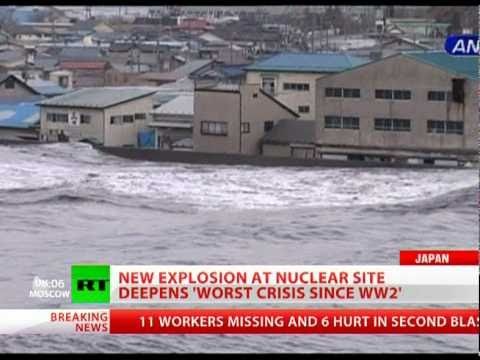 Satellite images before & after Japan tsunami; aerial, ground video of aftermath