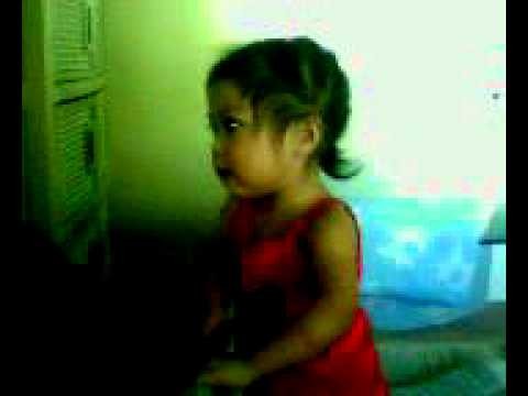 The no Lyrics Song by Iyah & Practicing with mommy